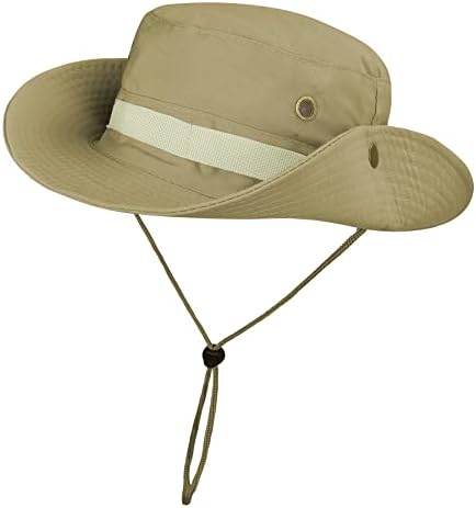 Chapéu de pesca para homens de Zando para homens, mulheres, safari chapéu de safari ao ar livre para caminhada chapéus de boonie