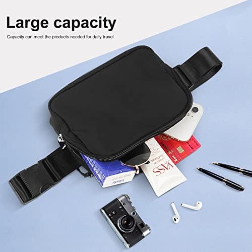 Fanny Packs For Mull Men Mini Belt Bolt com cinta ajustável Small Crossbody Bags Moda Pacote para o treino Running Travel