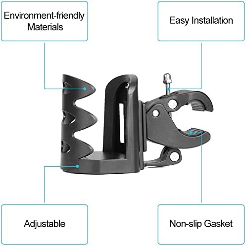 Pacote de bolsa e porta -copos de Walker supere, com zíper para o Walker Basker Organizer bolsa de bolsa e 360 ​​graus de rotação