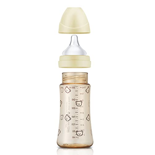 Garrafa de bebê Grosmimi PPSU, BPA grátis