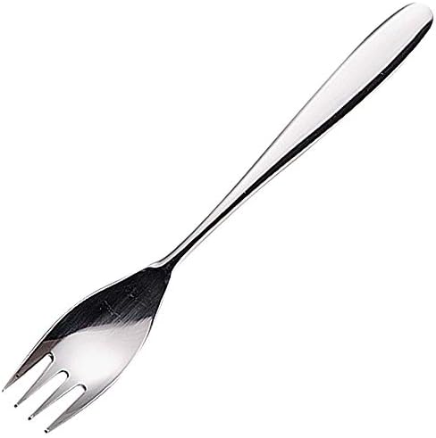 Yamashita Kogei 15059080 Fork de aço inoxidável, 6,5 polegadas, Santonore Salad Fork