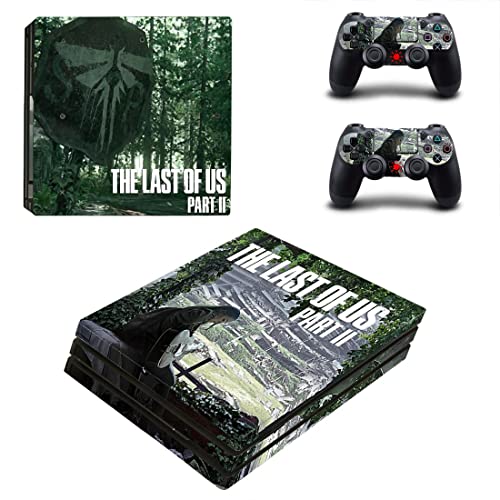 Joe The Last Joel de Ellie Us Tess Sarah PS4 ou PS5 Skin Stick para PlayStation 4 ou 5 Console e 2 controladores Decalque Vinil V14365