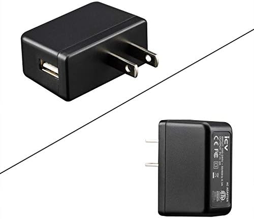 ICV USB Wall Charger - 5V 2A Adaptador de energia CA com plugue dos EUA para telefone, tablet e outros dispositivos usados ​​por USB relacionados pequenos e leves - projetados para segurança