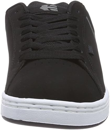 Etnies Mens fader skate tênis de skate Casual Casual - Black