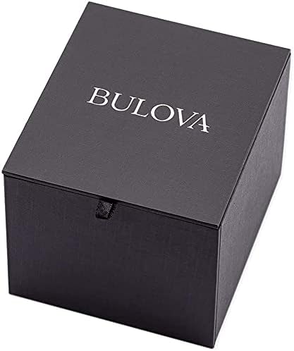 Relógio de quartzo do cronógrafo da Série B Bulova Men's Star 'Série B', mostrador rotativo, 100m resistente à água, 43mm