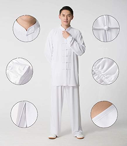 Tai chi uniforme algodão alongamento de seda Taichi serve para exercícios tradicionais de tai chi