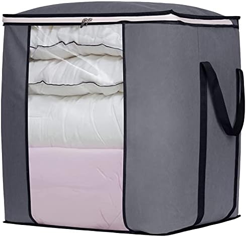 Cordeiro adormecido 120L Sacos de armazenamento de cobertor extra grandes e sacos de armazenamento à prova de água