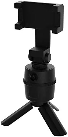 Suporte de ondas de caixa e montagem para Doogee V10 - Pivottrack Selfie Stand, rastreamento facial Pivot Stand Mount for Doogee V10 - Jet Black