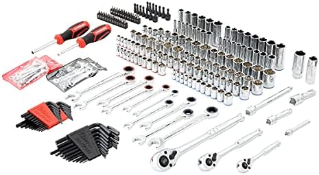 Starwork True Mechanic ™ 233 peças de ferramentas de mecânica, profissional, sae/métrica