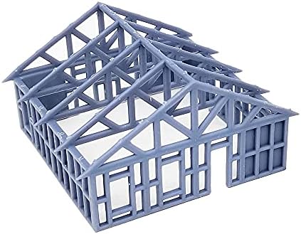 Modelos de Outland, estrutura de cenário ferroviário Estrutura da casa em construção1: 220 z escala