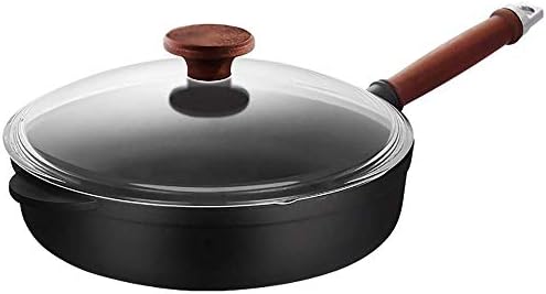 Gydcg Fritar não pan de panma wok home panqueca indução de panela fogão a gás universal