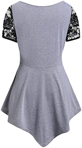 PLUS TAMANHA MULHERES BLOUSES SOLIÇÃO CLACE FLORAL TEE CAMISTA SENHORAS CUSUAL ROLOD ROUN