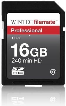 CARTE DE MEMÓRIA DA CLASSE 10 de 16 GB SDHC de alta velocidade 20MB/s. Blazing Card Fast para Fuji Finepix 70EXR 8100FD A100.