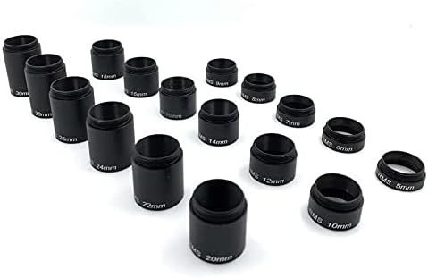 Acessórios para microscópio Acessórios objetivos do microscópio, consumíveis do adaptador de anel de extensão de extensão parfocal