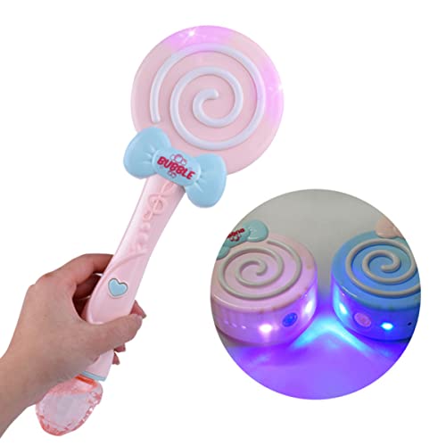 Toyvian Bubble Sticks 2pcs sem desenho animado de ventilador adultos adultos moldam água automática de bolha com varinha de bolha