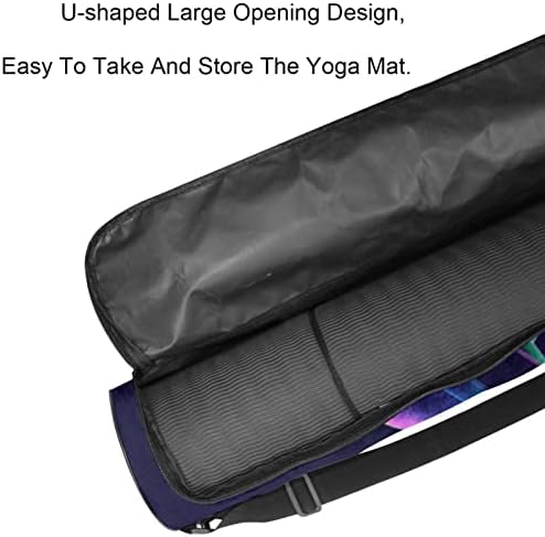 Daft Punk DJ Art Yoga Mat Carrier Bag com Saco de Bacha de Ginásio
