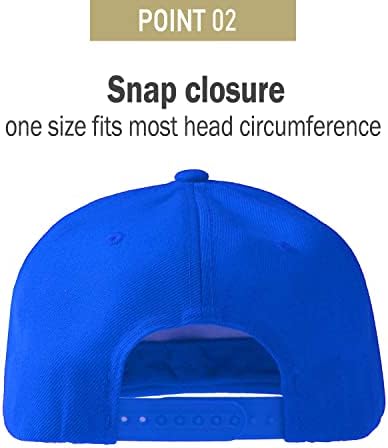 Hats de Bill Flat Bill Classic Plain Gear Classic para homens e mulheres Snapback Brim - Snap em branco Snap Back Color