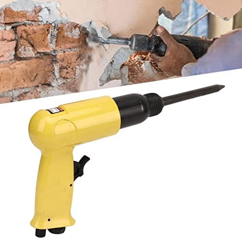 Kit de martelo de ar 1/4in, 19,05 mm / 0,75in 3000rpm Pneumatic Chisel Shovel Tools Retém de mudança rápida para remoção de ferrugem Slotting da parede