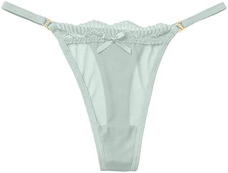 G Tanga de cordas para mulheres Sexy Slutão pura calcinha de renda floral baixa cintura transparente micro t-back