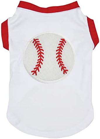 Camisa de cachorro de beisebol petitebella