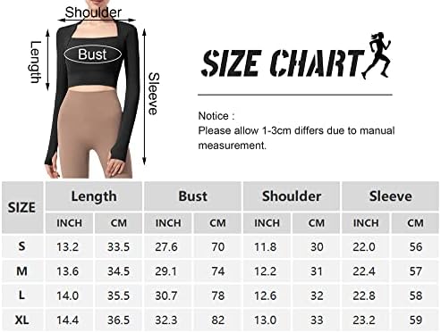 Women Workout Tops de manga comprida camisa de ginástica de ginástica Camisa de compactação de ioga atlética com tolo