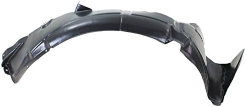 Evan Fischer Fender Liner Front, lateral do motorista compatível com Material de Plástico de acento Hyundai 2012-2014 - HY1248122