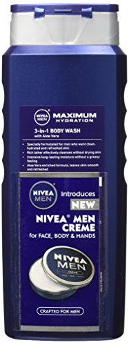 Nivea for Men Hydration máximo 3 em 1 lavagem corporal-16,9 oz