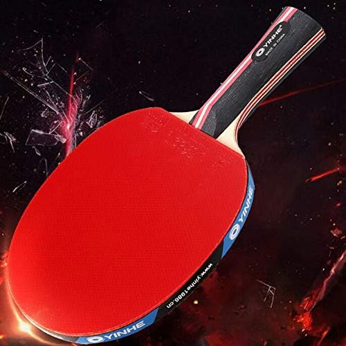 Conjunto de raquete Sshhi Ping Pong, 8 estrelas, raquete de tênis de mesa de nível médio para jogadores profissionais, moda/como mostrado/alça curta
