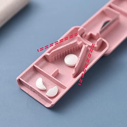 3pcs Cutter pequeno, cortador de comprimidos para comprimidos para comprimidos pequenos ou grandes, cortes para comprimidos de