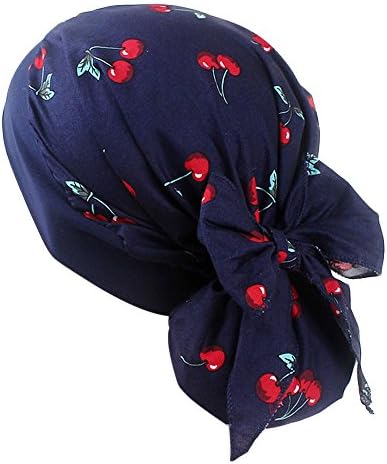 Chapéu turbante para mulheres estampas florais Africana étnica Africana envolve chapéus leves de chapéus de gaiolas de gaiolas