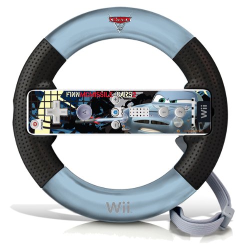 Wii Cars 2 Racing Wheel - Finn McMissile