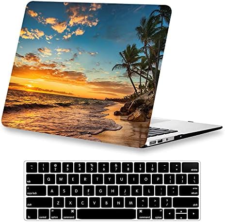 Kerom Compatível com MacBook Air 13 polegadas Estoto 2021 2020 2019 2018 Lançamento M1 A2337 A2179 A1932, Caixa de