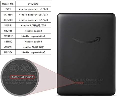 Case compatível com o Kindle All-New 10th Generation 2019, a capa de protetora de protetora de couro e e-reader de couro PU com