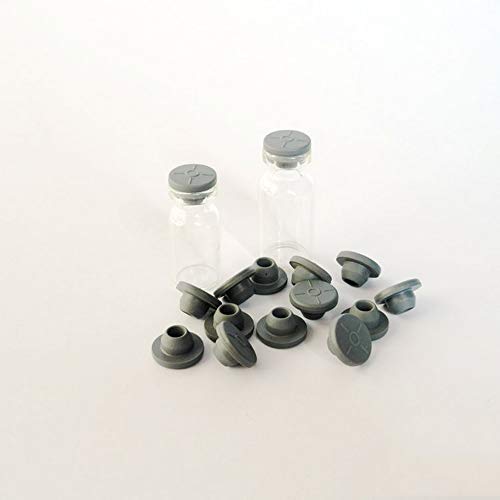 GOOG 1000pcs 13mm Butyl Rubber Stopper Plug para frascos de garrafa de vidro