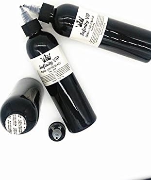 Baodeli 1 garrafa 8 oz Tattoo Ink Super Black Ink Conjunto de pigmentos Kits Body Arts 245 ml Black Professional