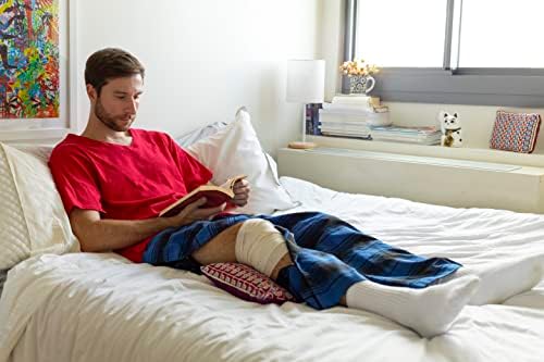 Confortos inspirados unissex tearway pós -cirurgia recuperação de pijamas com snaps e bolsos laterais
