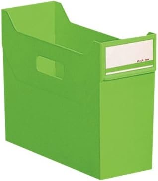 LAHIT LAB G1600-6 Caixa empilhada, caixa de arquivo, A4, vertical, verde-amarelo-verde