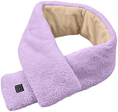 E cachecol de cachecol com temperatura de temperatura embrulhada na almofada de pescoço aquecida para homens com pescoço lenços