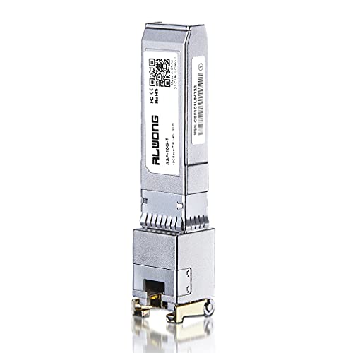 Módulo 10GBASE-T RJ45 SFP+, transceptor de cobre SFP+ RJ-45 para Cisco SFP-10G-T-S, Ubiquiti Unifi UF-RJ45-10G, com CABELA DE LAN