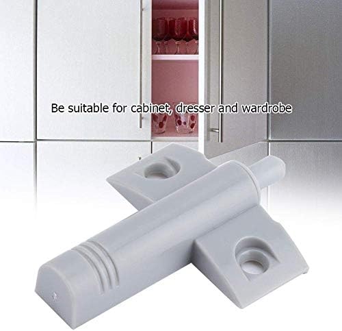 Ftvogue 20pcs/ conjunto de amortecedor de plástico para a porta da gaveta da porta silenciosa ruído mais próximo Reduce