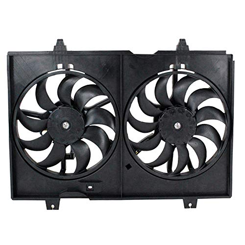 Fan rarefelétrico de refrigeração do motor compatível com Chevrolet City Express 2015- pelo número de peça 19316315 214813LM0A GM3115269 NI3115154 21481-3LM0A