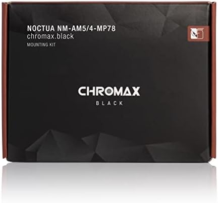 Noctua NM-AM5/4-MP78 Chromax.black, Secufirm2 Montagem-Kit para AMD AM5 & AM4
