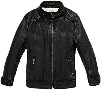 Ljyh Boys Winter PU Leather Jackets Childra