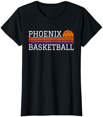 Phoenix City Basketball Retro Sunset Arizona Blall State AZ AZ