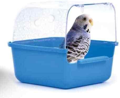 Banho de banheira de banho de pet -banho de banheira gaiola de pássaro pendurado no banho de pássaro