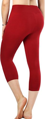 Neonysweets Womens Capris Active Running Workout Pants Yoga