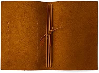 Pluma Paper Company Green Limited Edition Crazy Horse Horse Leather A5 Traveler's Notebook Capa com bolso A5