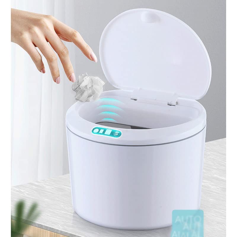 Uxzdx Intelligent Automatic sem toque lixo pode ser um sensor de movimento infravermelho inteligente lixo lixo lixo de cozinha lixo