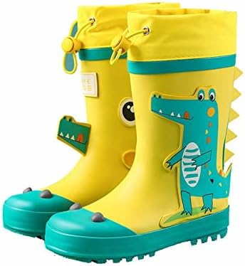 Sapatos de chuva para crianças meninos e meninas sapatos de água botas de chuva botas de água em vestido de criança grande