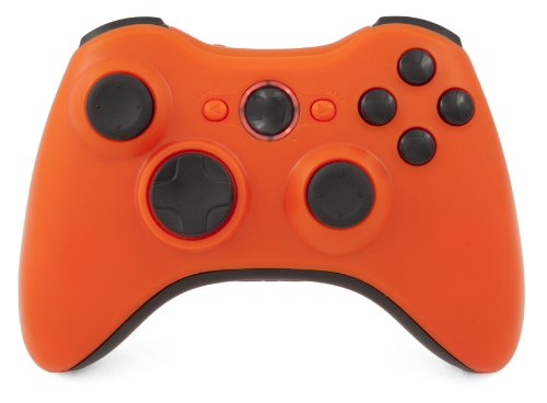 Orange Black Drop Shot, Jitter, Auto Aim, Xbox 360 Modded Controller Cod MW3, Black Ops 2, MW2, Rapid Fire Mod gamepad